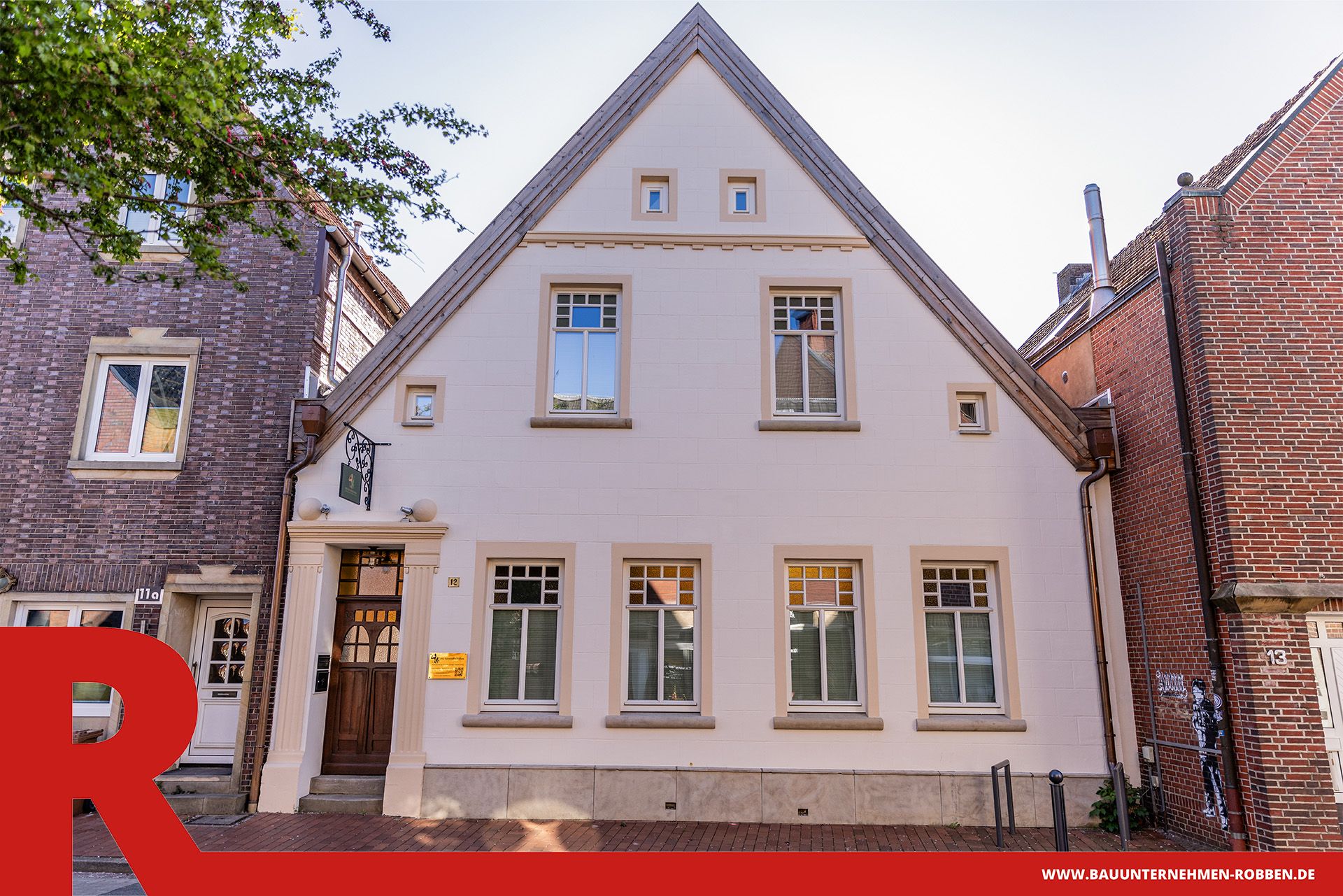 Ein Altbau nach einer Sanierung.