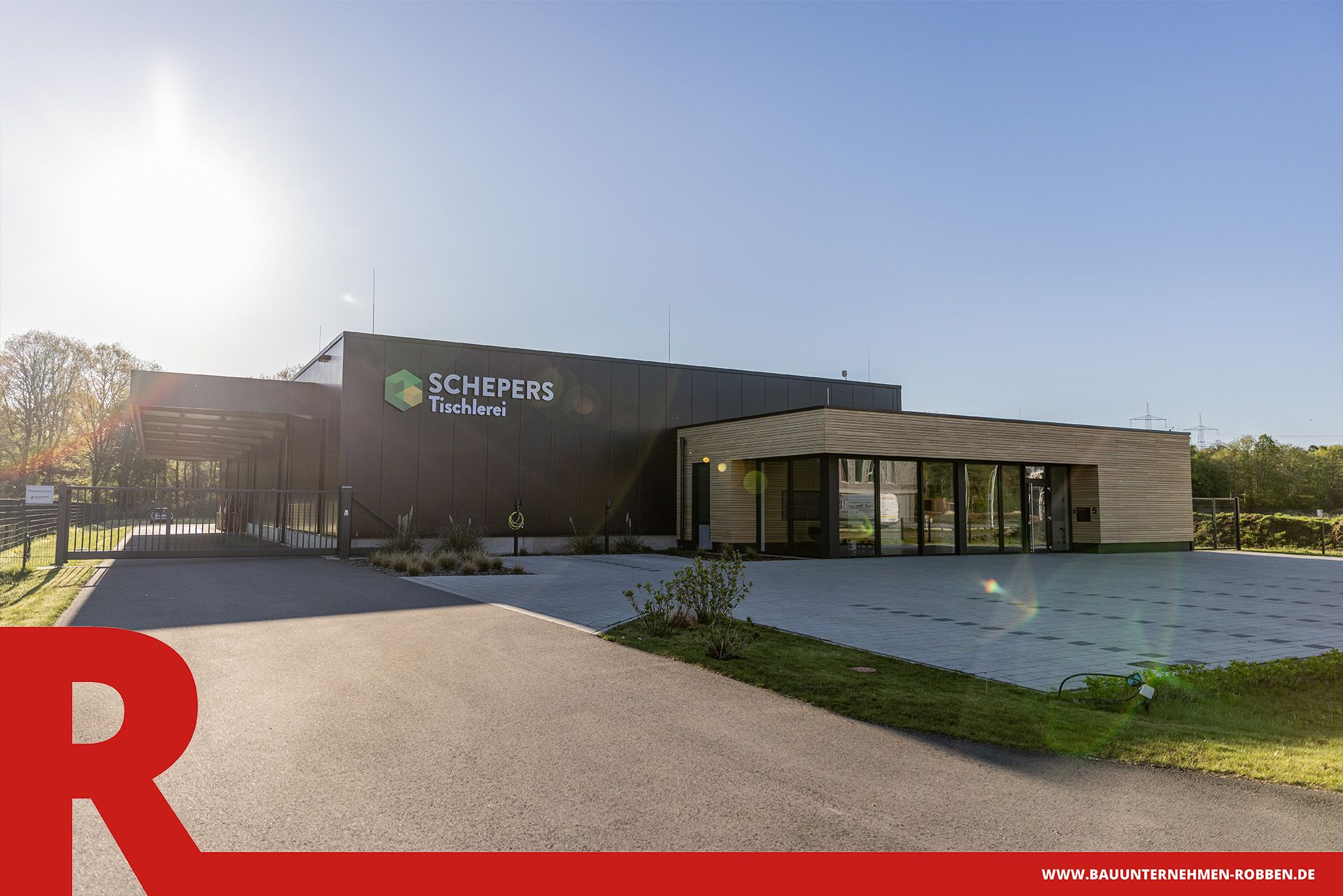 Tischlerei 2 Firmengebäude einer Tischlerei in Meppen.