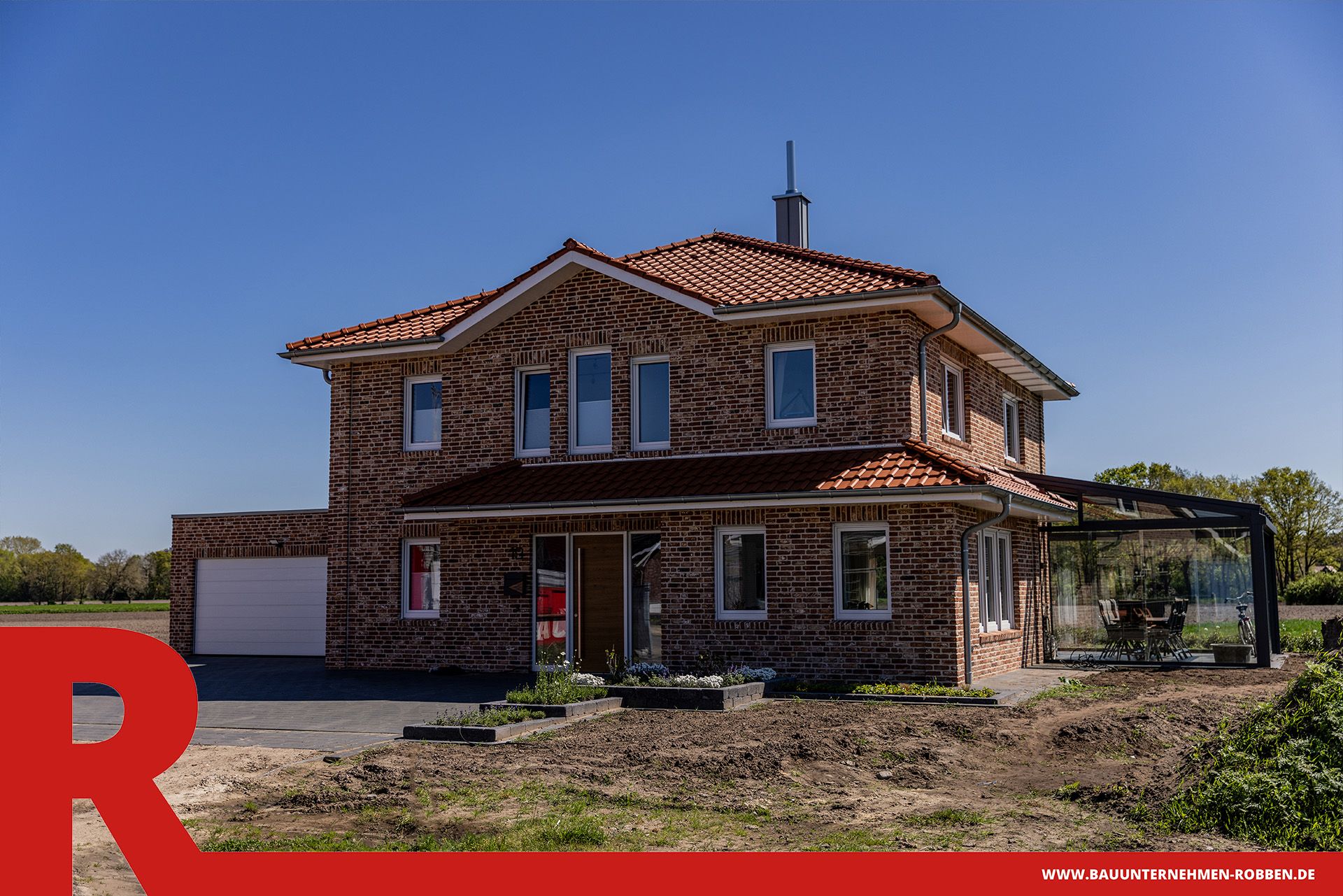 Einfamilienhaus Landhausstil 2 Ein Einfamilienhaus im Landhausstil.