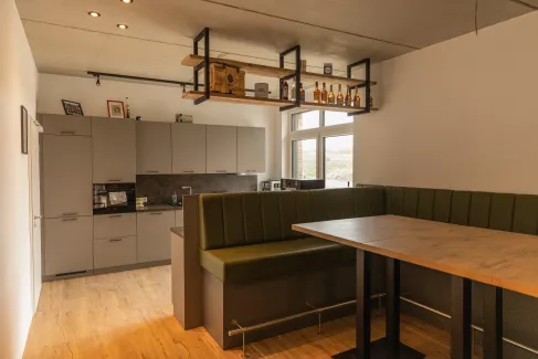 Aufenthaltsbereich für die Mitarbeiter im 1. OG.