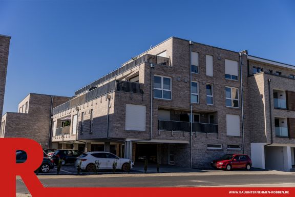 Gro&szlig;er Wohnkomplex aus mehreren Geb&auml;uden in Meppen.